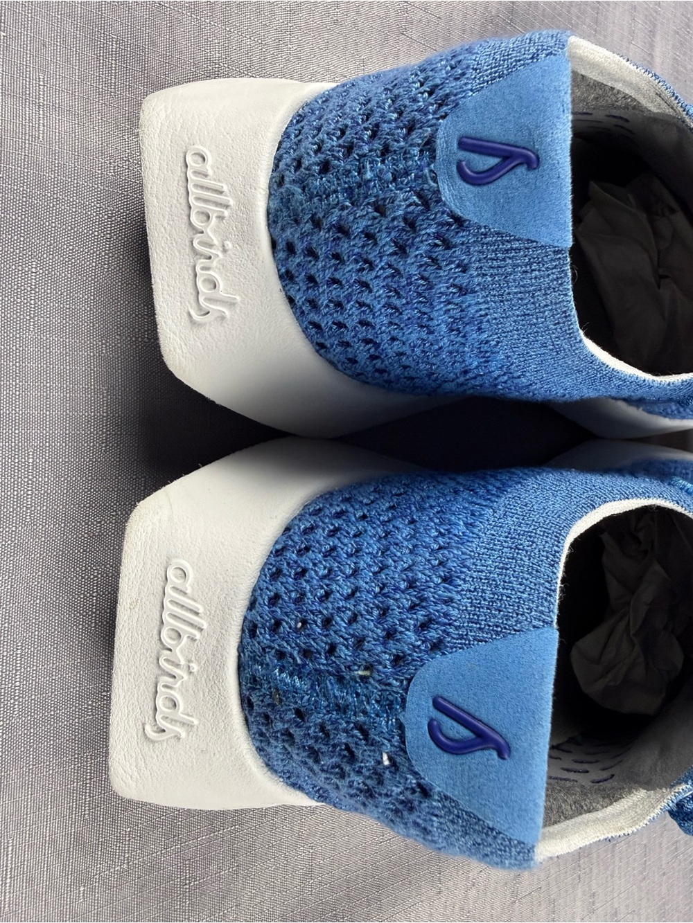 Allbirds TR Tree Runners Women's Size 8 Blue Athletic Casual Mesh Sneakers - Picture 6 of 7
